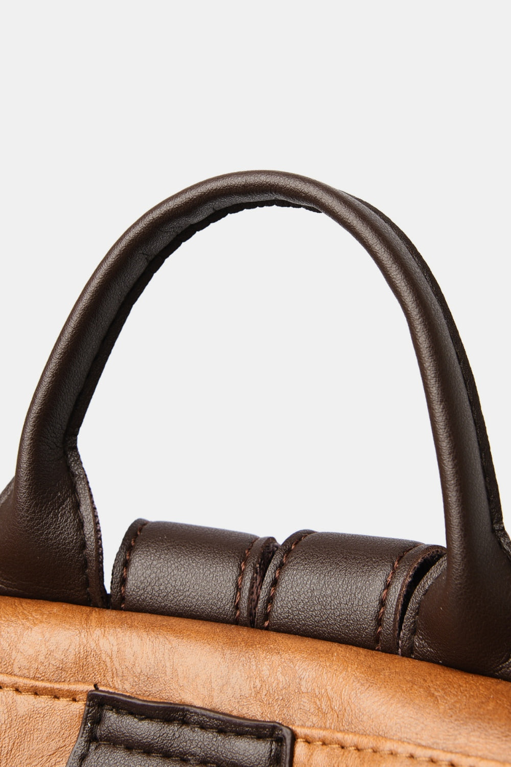 H&H Leather Backpack Bag
