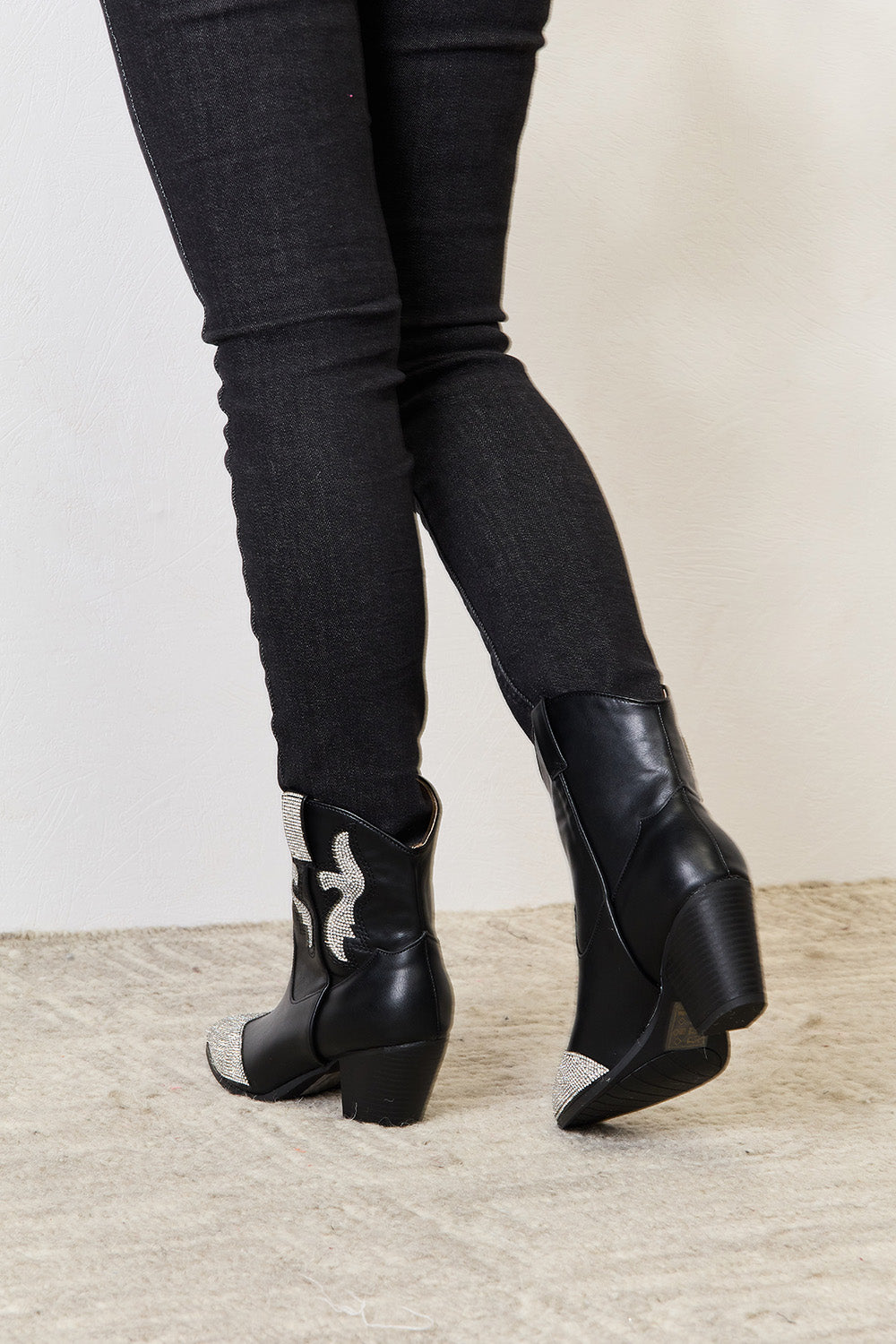 Texas Ranger Rhinestone Pointed  Boots