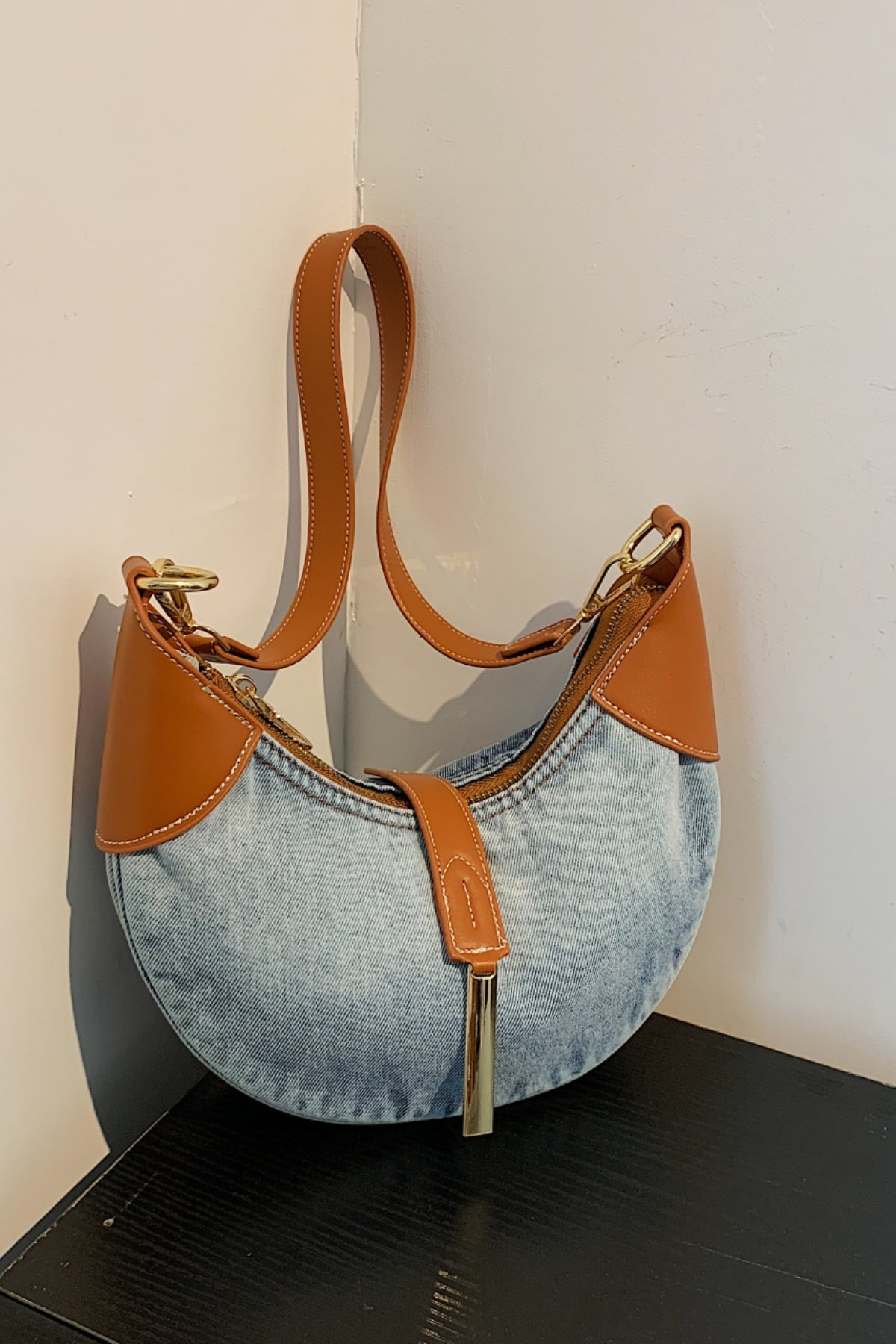 H&H Denim Shoulder Bag