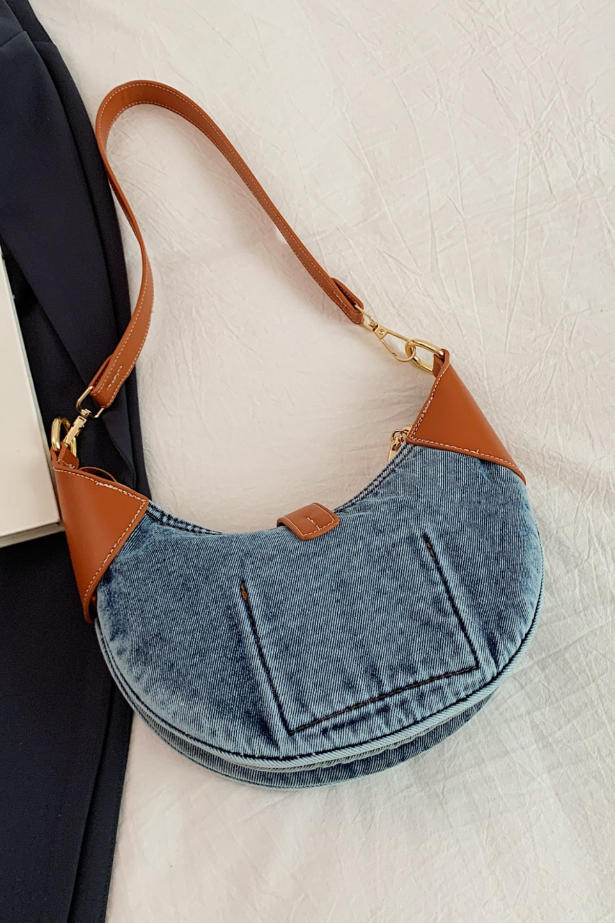 H&H Denim Shoulder Bag