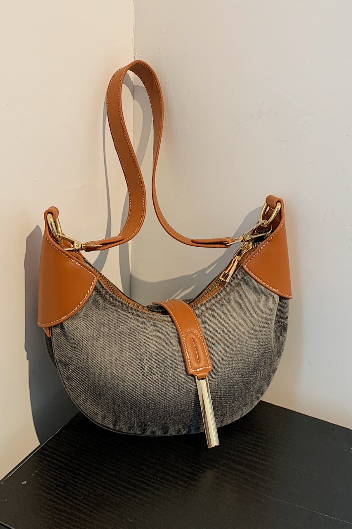 H&H Denim Shoulder Bag