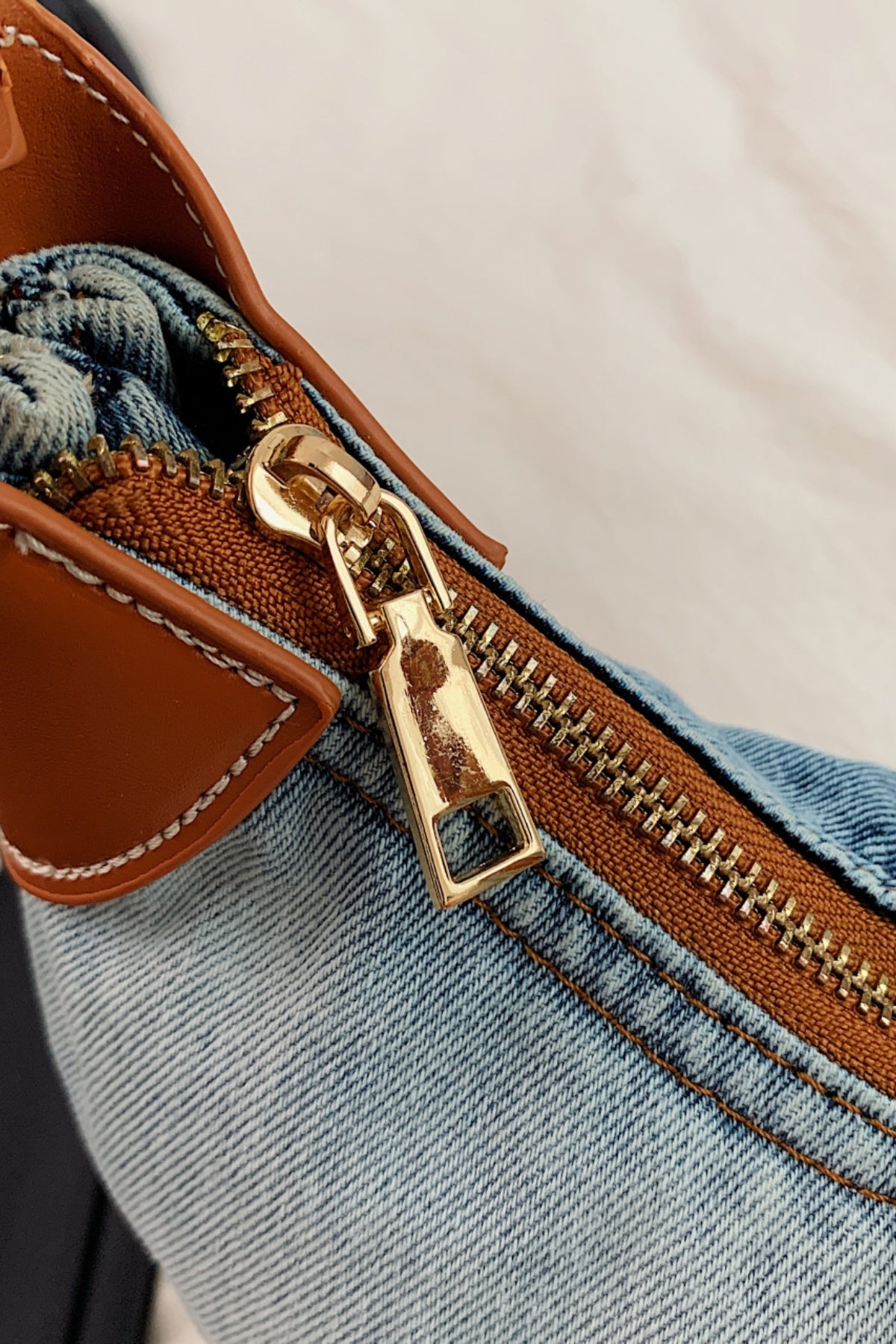 H&H Denim Shoulder Bag