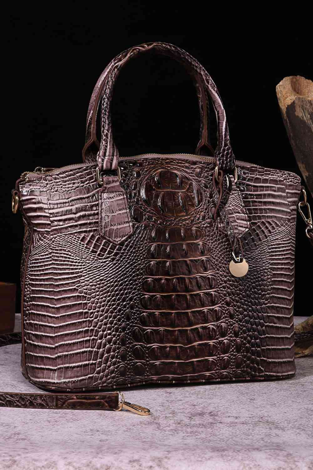 Gradient Medium Leather Handbag