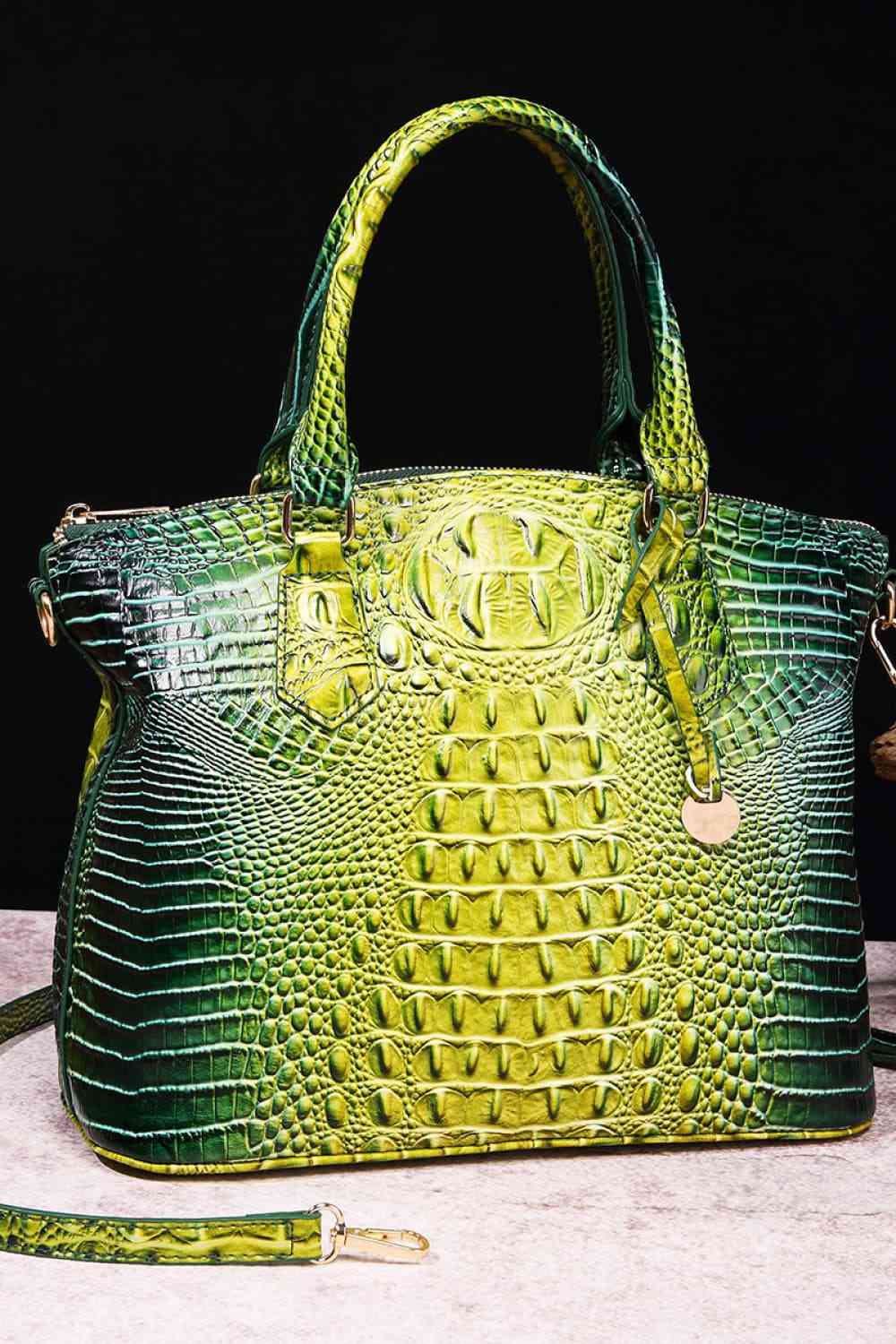 Gradient Medium Leather Handbag