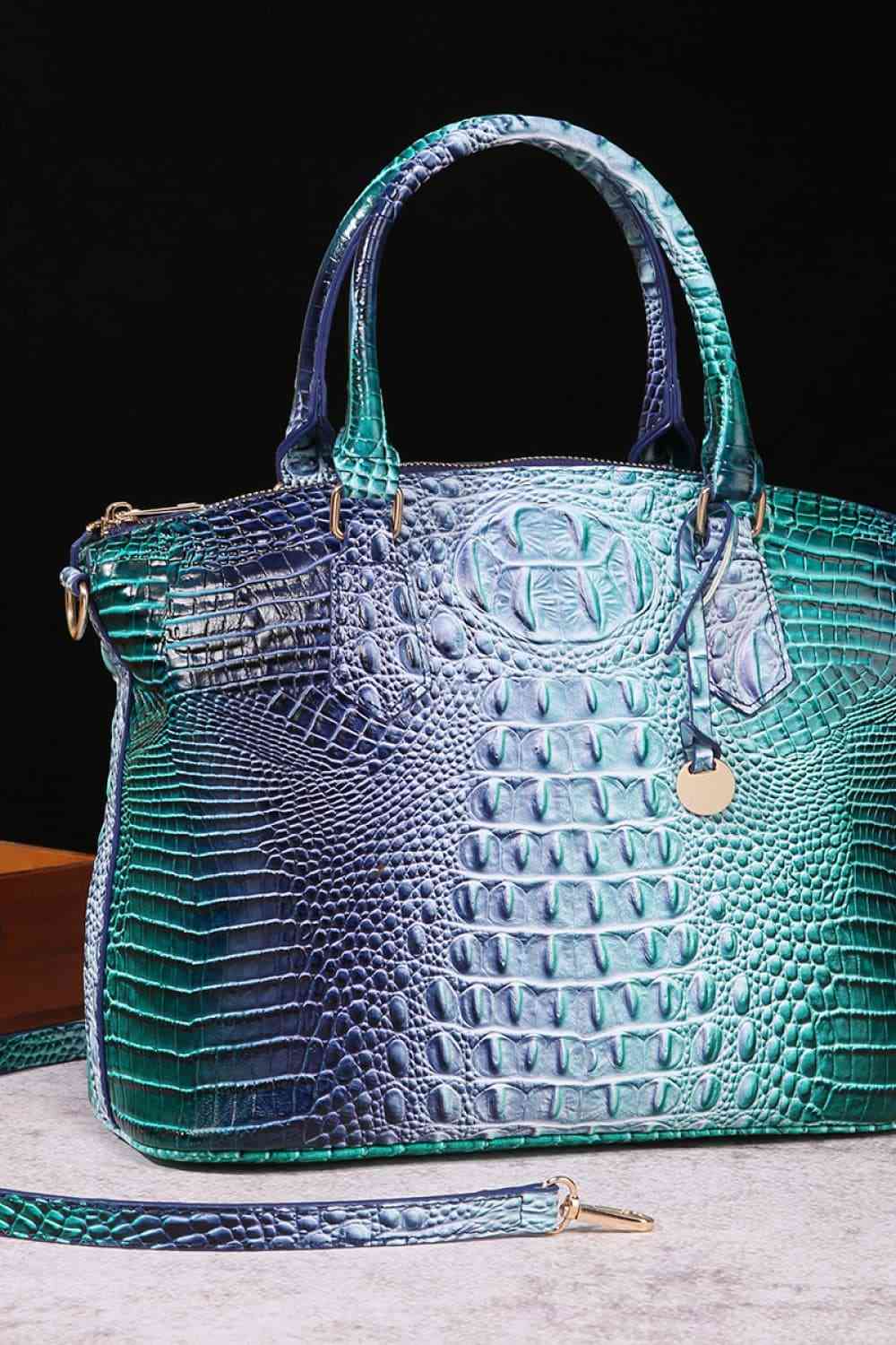 Gradient Medium Leather Handbag
