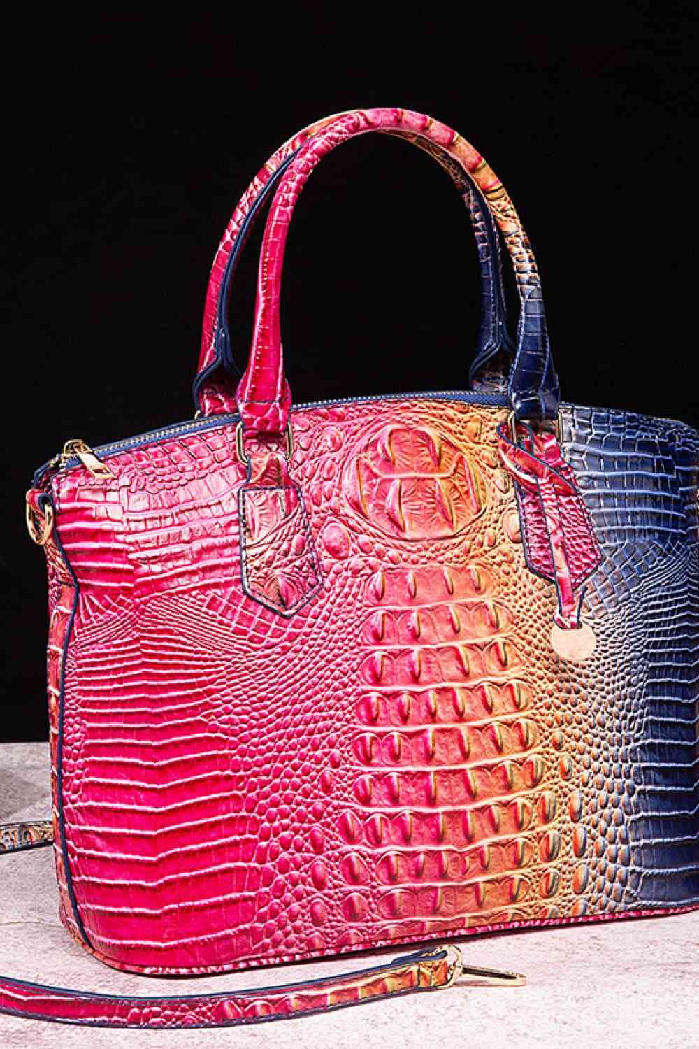 Gradient Medium Leather Handbag