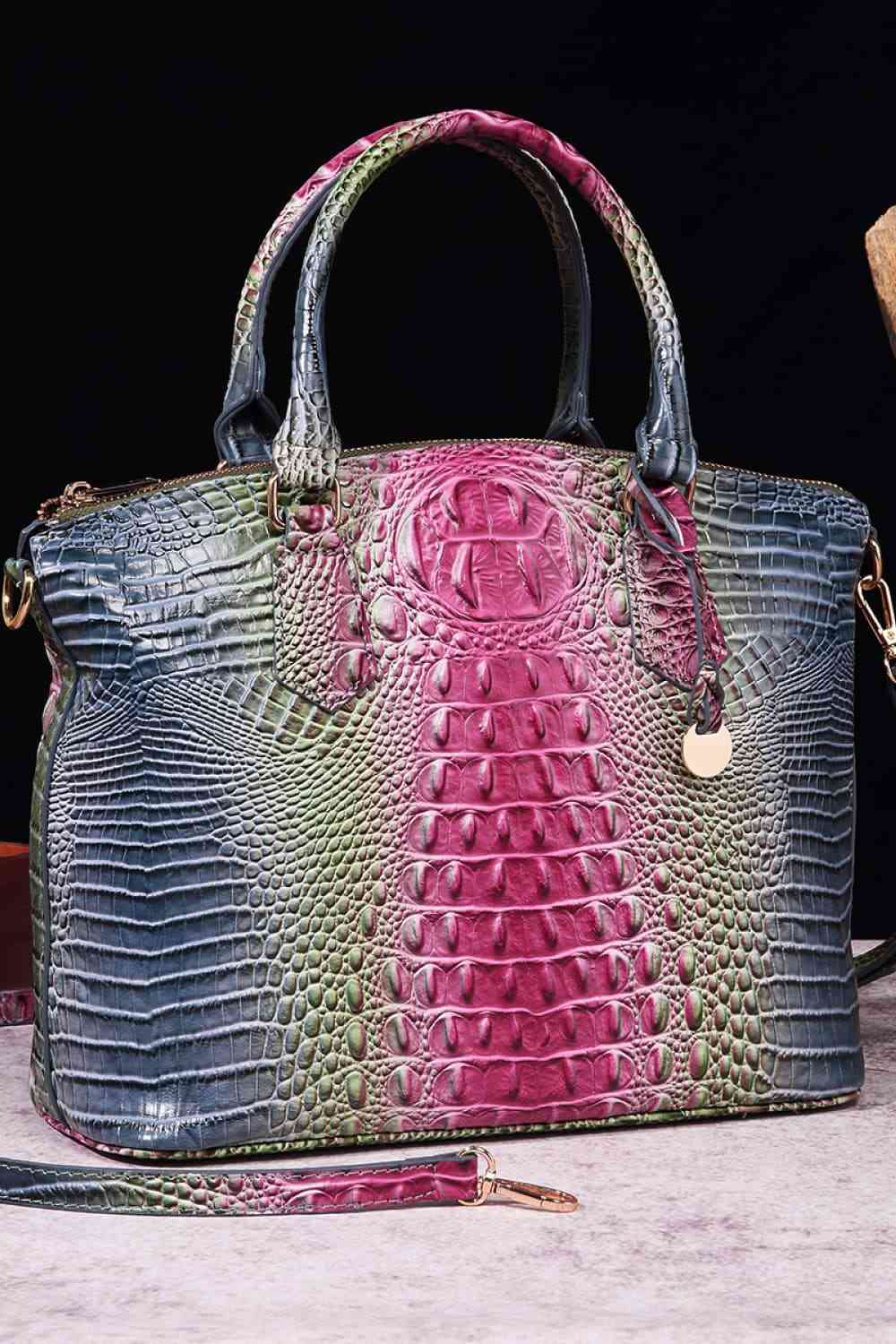 Gradient Medium Leather Handbag