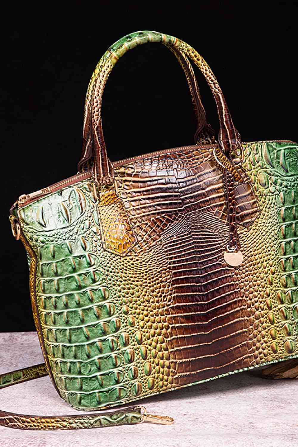 Gradient Medium Leather Handbag