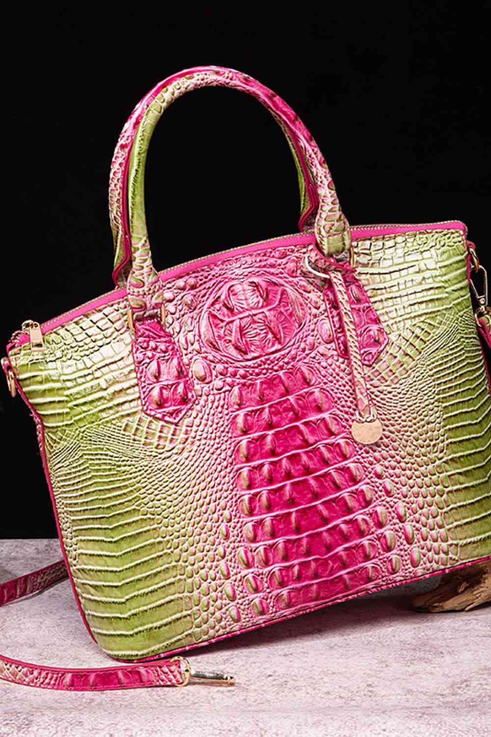 Gradient Medium Leather Handbag