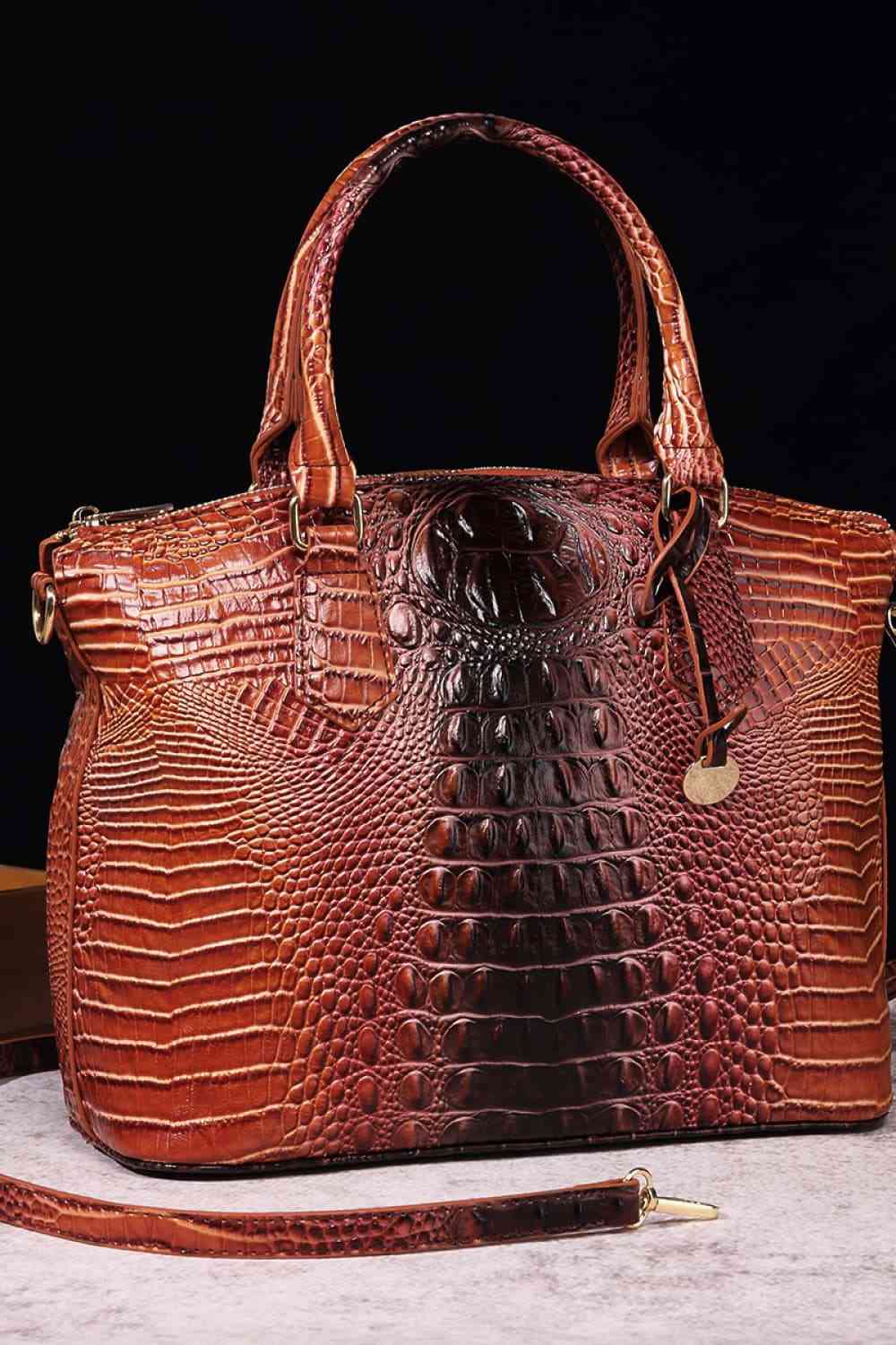Gradient Medium Leather Handbag
